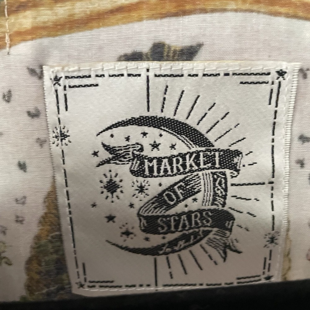 Market of Stars Stay Gold Kimono Cardigan One Size Bees Scrolls Rabbits Boho B6 - Picture 8 of 13